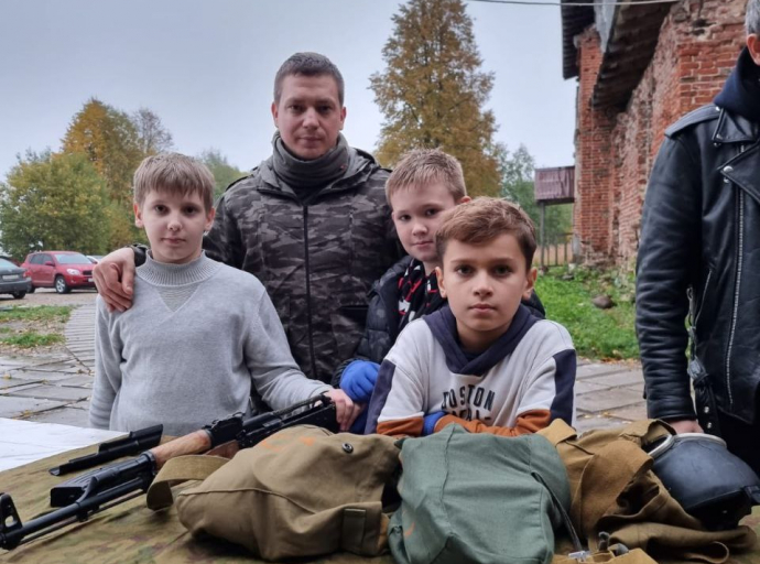 Юрий Исаев из Люберец принял участие в военно-патриотическом мероприятии