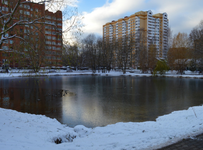 Как проходит очистка Ухтомского пруда в Люберцах?