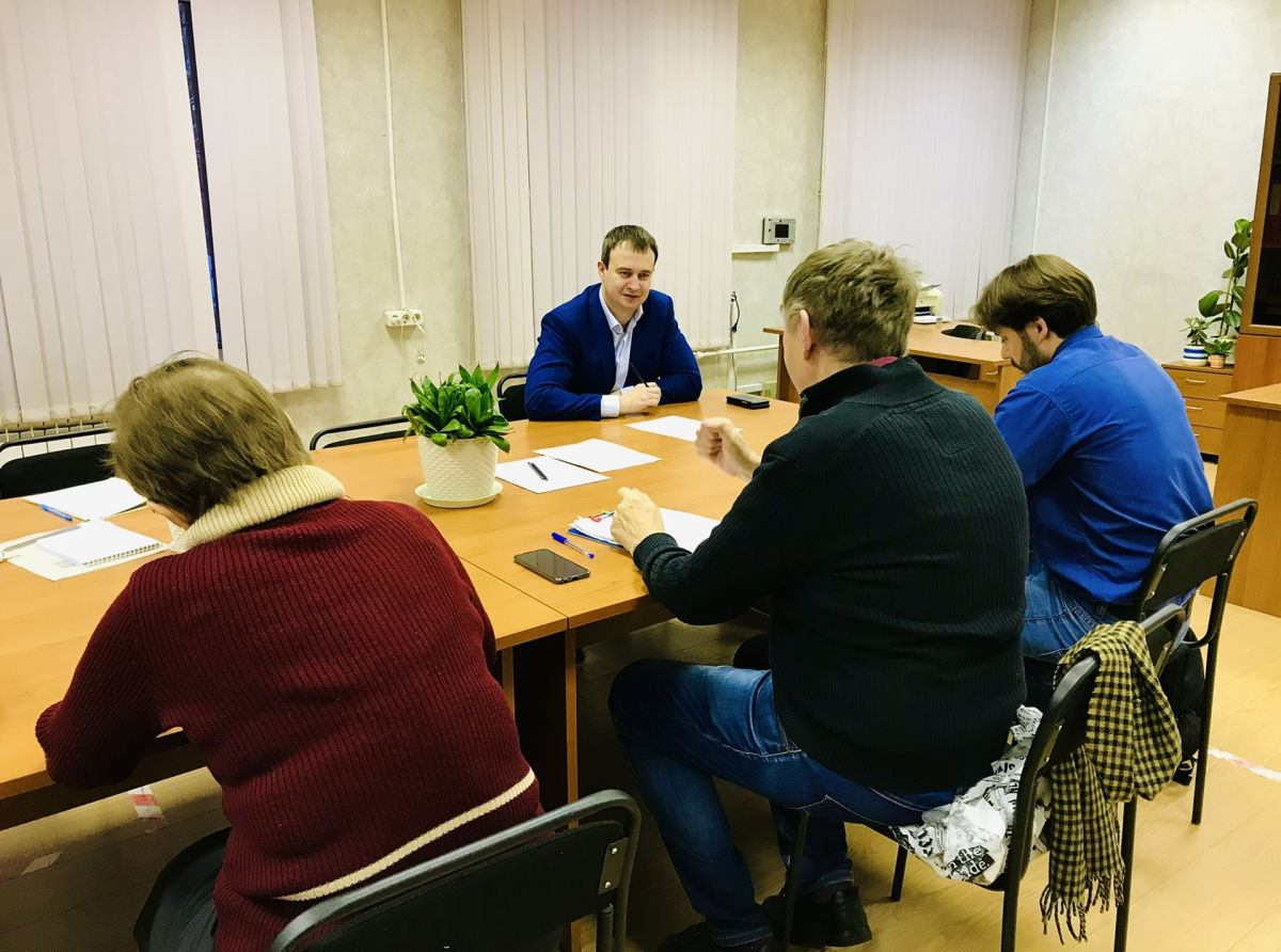 Депутат Ситников провел прием жителей в Томилино городского округа Люберцы