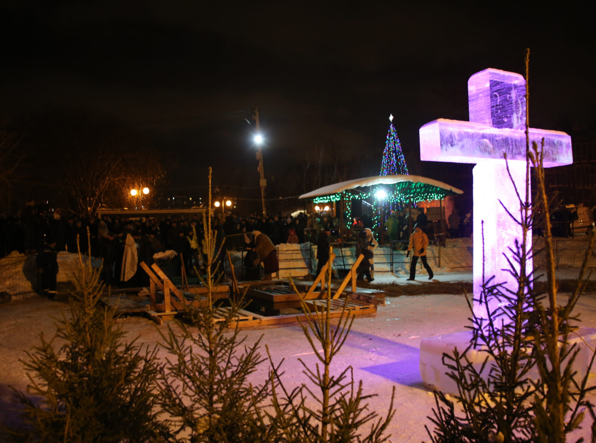 Крещенские купания прошли в городском округе Люберцы (фото)