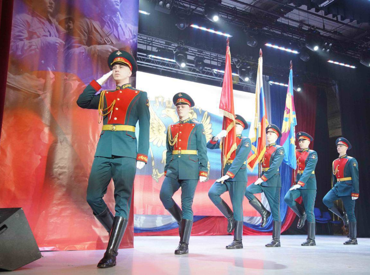Праздничный концерт к Дню защитников Отечества прошел в Люберцах