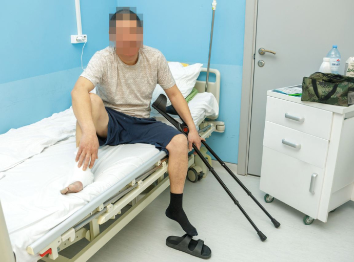 Люберецкие врачи восстанавливают ногу участнику СВО