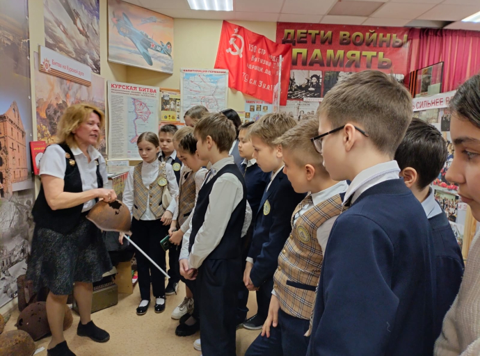 Тематические экскурсии для школьников проводят в Люберцах ДДЮТ и ОО "Дети войны. память"