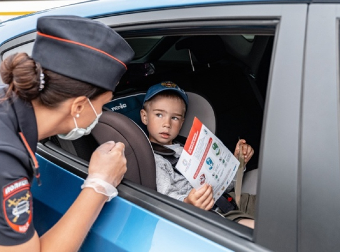 Одного водителя оштрафовали в ходе мероприятия «Детское кресло» в Люберцах