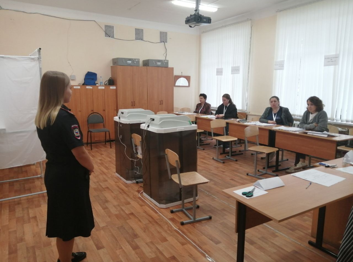 Система видеонаблюдения работает на избирательных участках Люберецкого округа