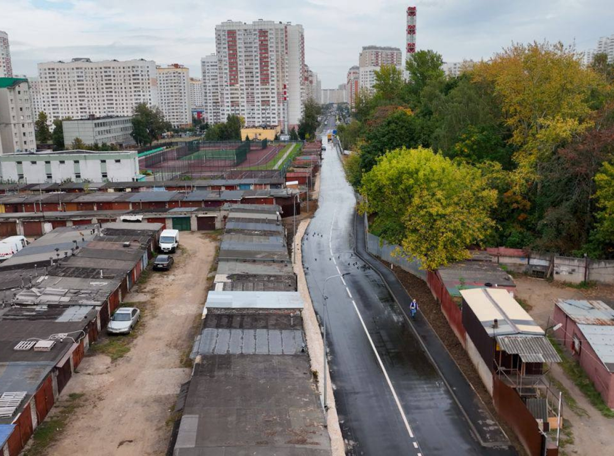 Дорогу соединяющую улицу Инициативная и проспект Гагарина открыли в Люберцах