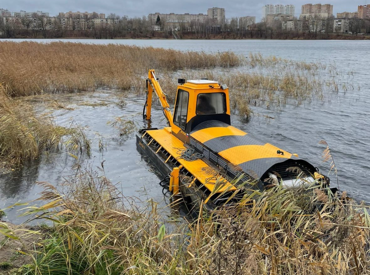 Приступили к расчистке Большого Красковского карьера