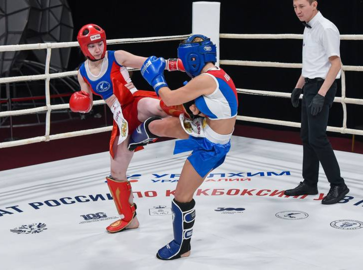 Мариам Казумян из Люберец завоевала серебро на чемпионате России по кикбоксингу
