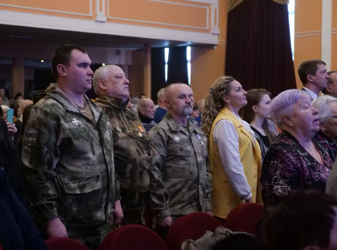 Торжественный вечер к Дню защитника Отечества прошел в Люберцах