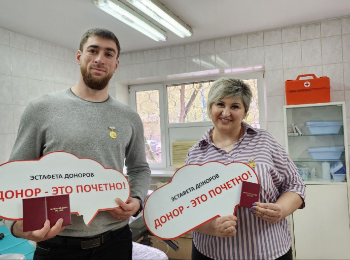 Жители Люберец Галина Сискова и Владислав Дроздов стали Почетными донорами России