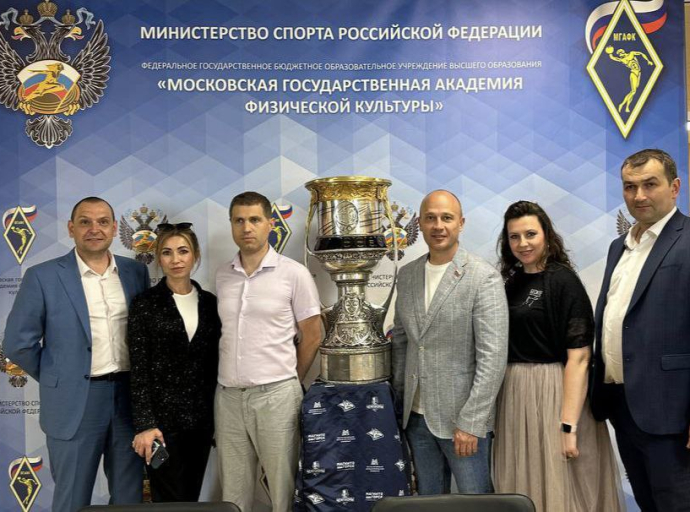 Встреча хоккейного Кубка Гагарина прошла в малаховском МГАФК