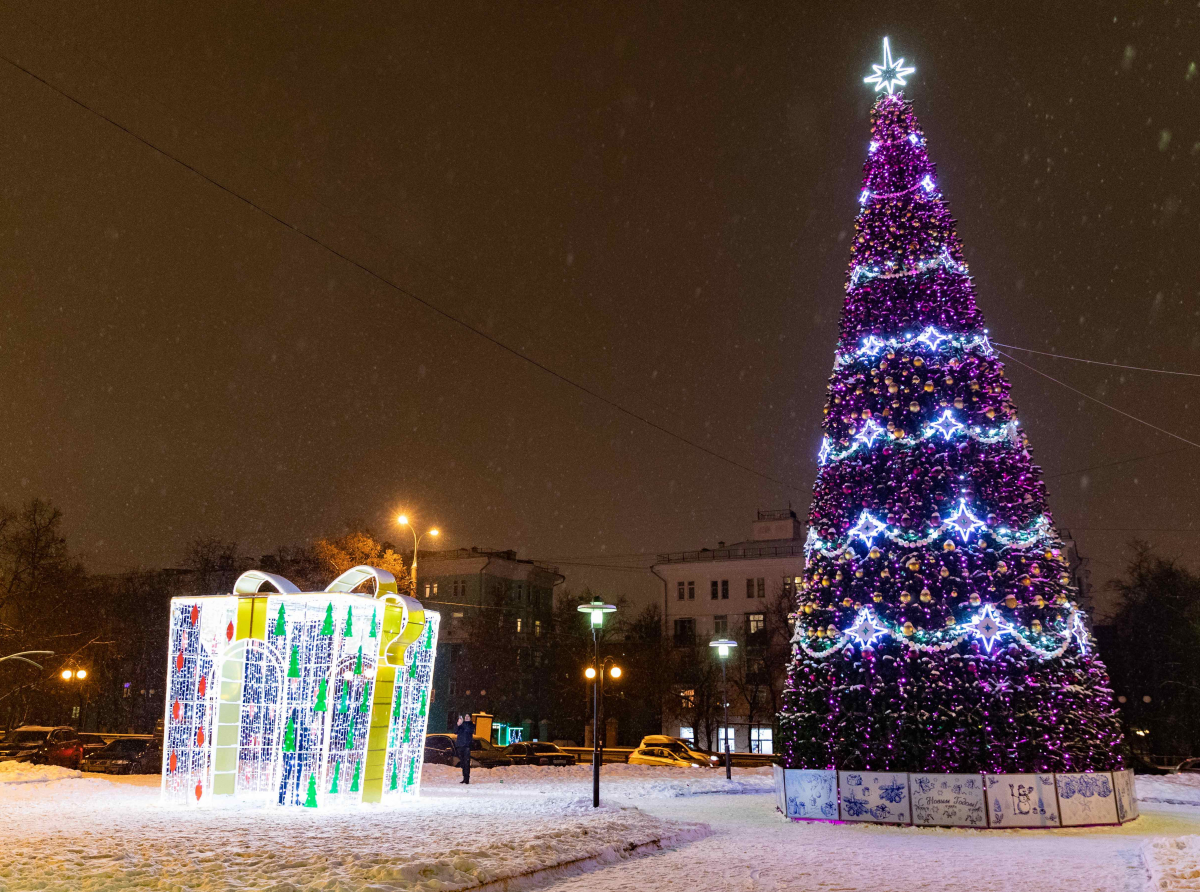 Огни на главной ёлке Люберец зажгут 1 декабря