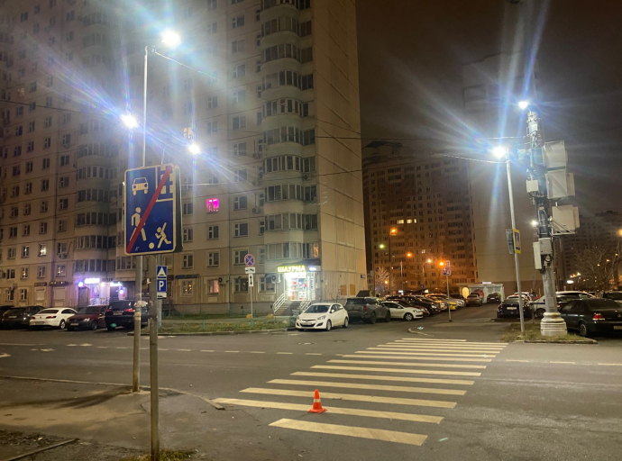 Наезд на несовершеннолетнего пользователя СИМ произошел на улице Преображенская в Люберцах
