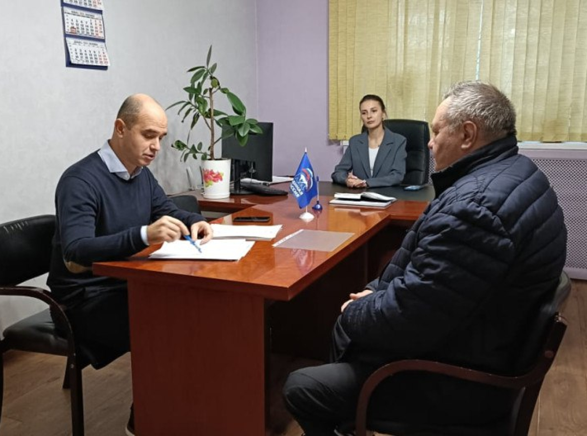 Депутат Люберец Александр Шлапак провел встречу с жителями по вопросам ЖКХ