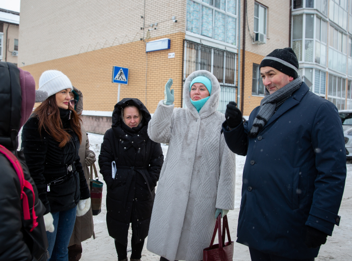 Встреча с жителями состоялась в деревне Мотяково Люберецкого округа