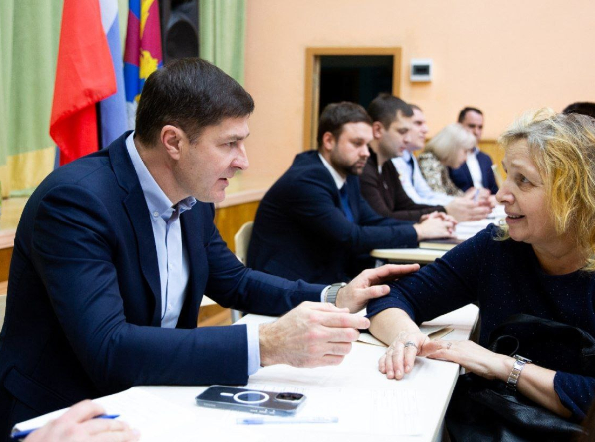 Глава  Владимир Волков провёл первую в этом году встречу с жителями Люберецкого округа