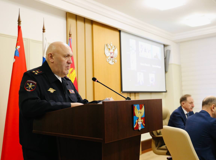 Итоги работы полиции в 2024 году подвели на заседании Совета депутатов г.о. Люберцы