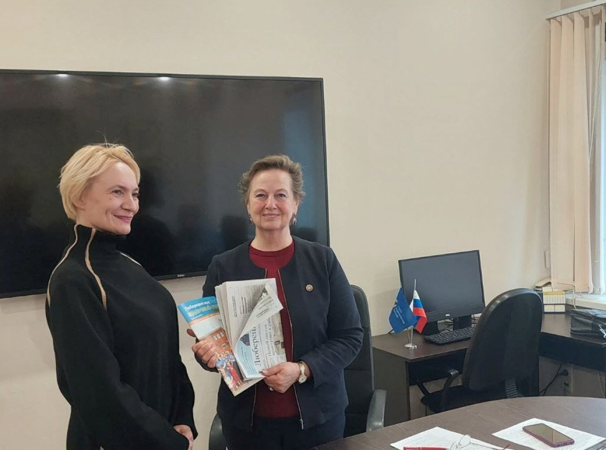Доктор Наталья Феоктистова из Люберец принята в Союз журналистов России