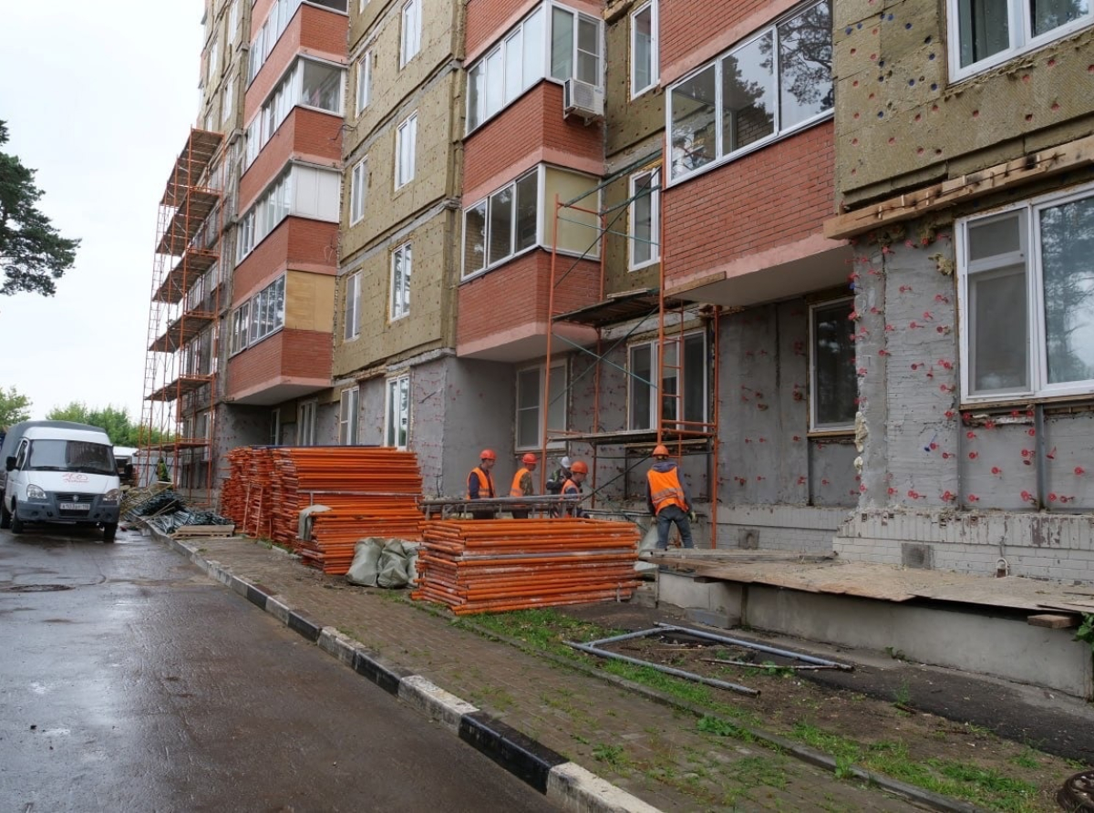 Более 200 многоквартирных домов капитально отремонтируют в Люберцах в 2025 году