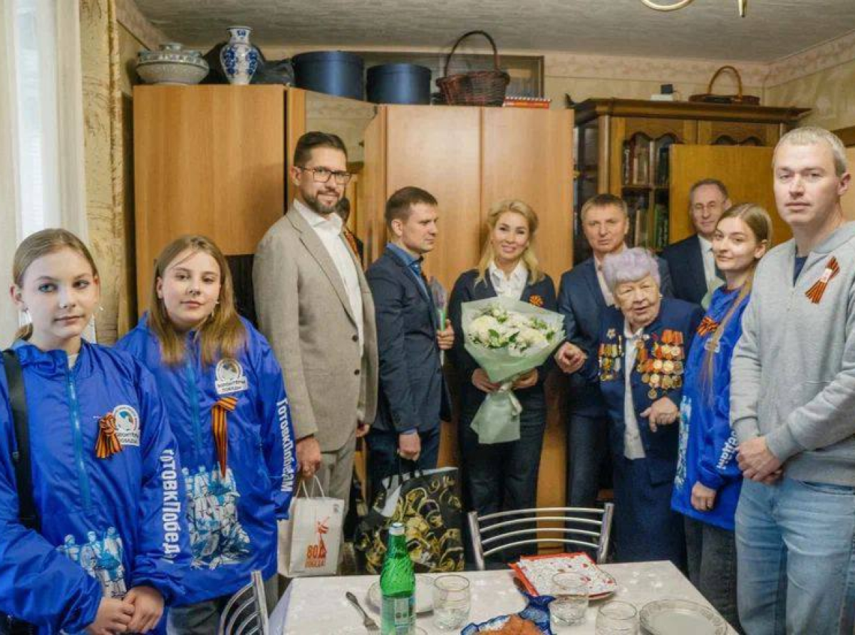 Люберецкие депутаты поздравили ветеранов с Великой Победой