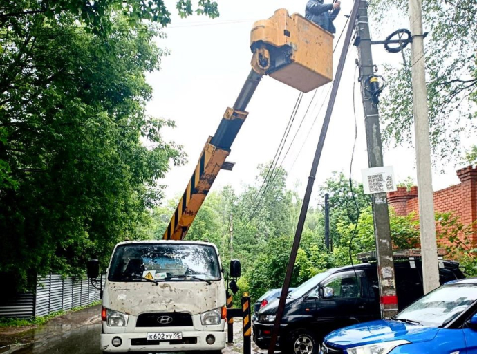В поселках городского округа Люберцы стало светлее