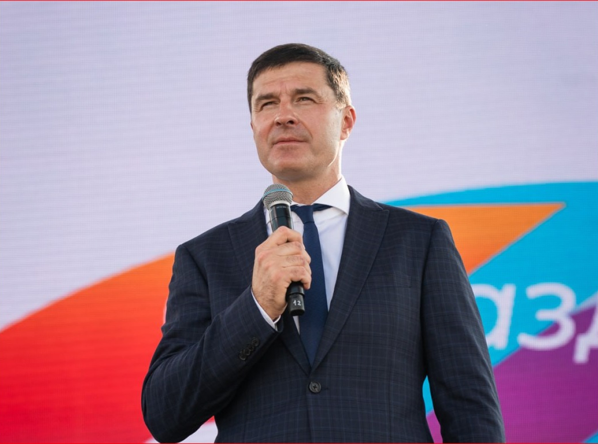 Владимир Волков поздравил жителей Люберец с Днем города