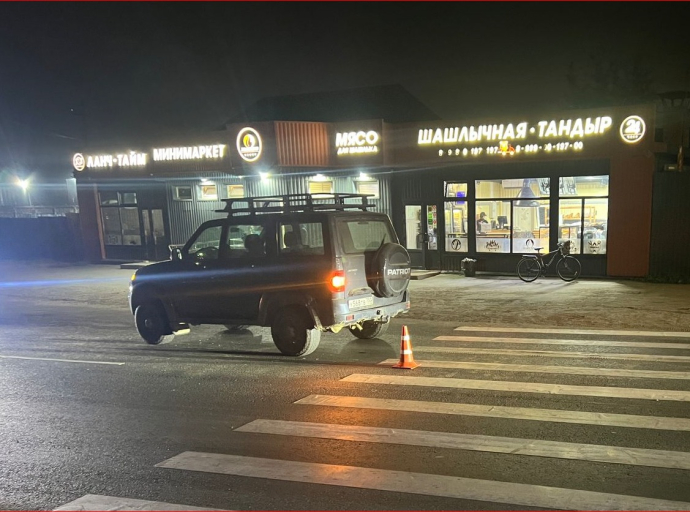 Совершён наезд на несовершеннолетнего пешехода в деревне Машково