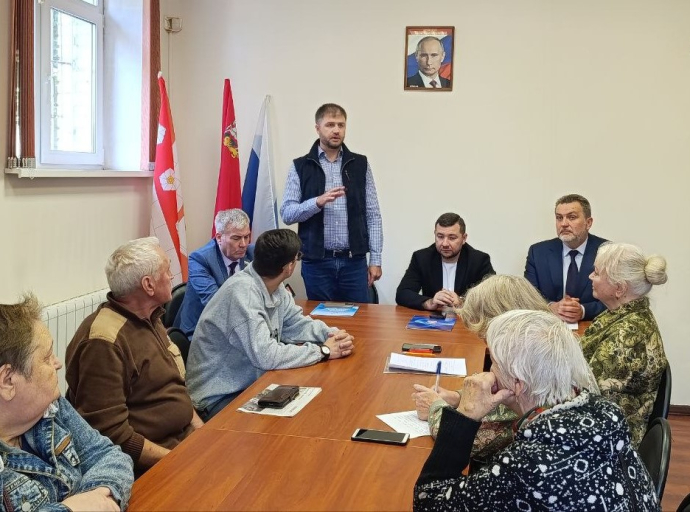 Депутаты Люберец встретились с ветеранами поселка Красково