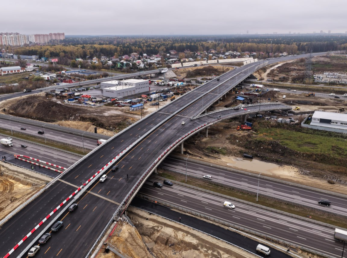 Запустили рабочее движение по участку ЮЛА от Лыткаринского шоссе до М-5 «Урал»