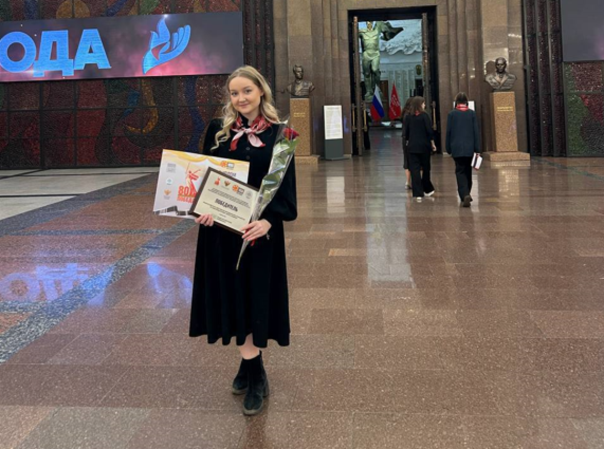 Юлианна Струкова из Люберец одержала победу на всероссийском фестивале по кинопедагогике «Лента памяти»
