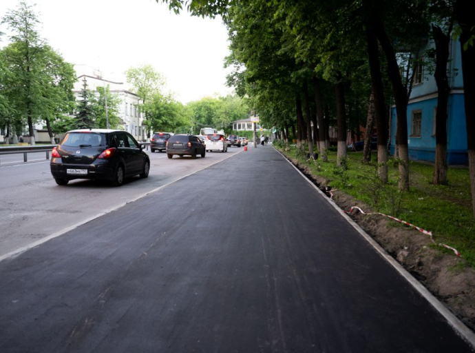 Более 20 тротуаров построили в Люберцах с начала года