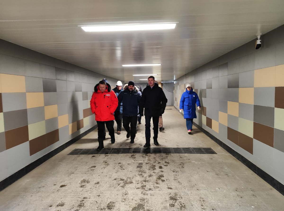 Подземные пешеходные переходы на Октябрьском проспекте в Люберцах откроют в 2026 году