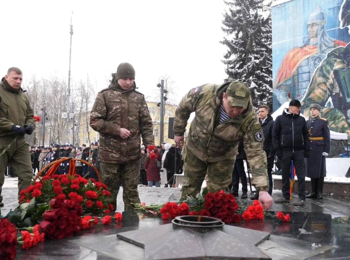 Почтили память погибших воинов в Люберцах