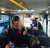 Рейд по контролю за общественным транспортом прошел в Люберцах
