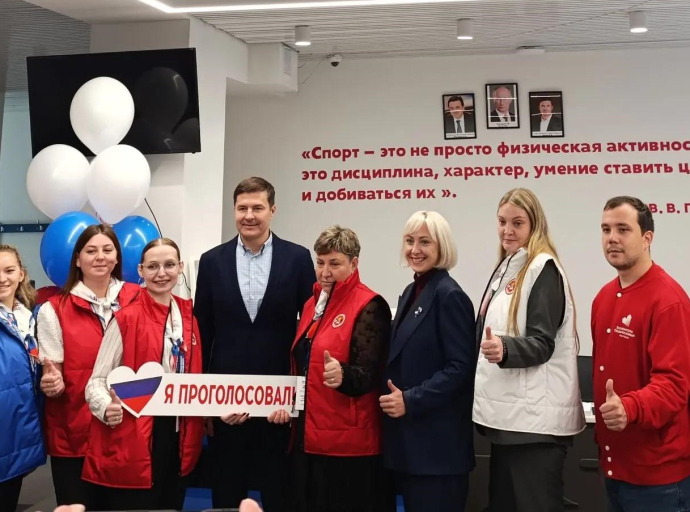 Глава Люберец проголосовал на выборах в Госдуму и Мособлдуму в числе первых